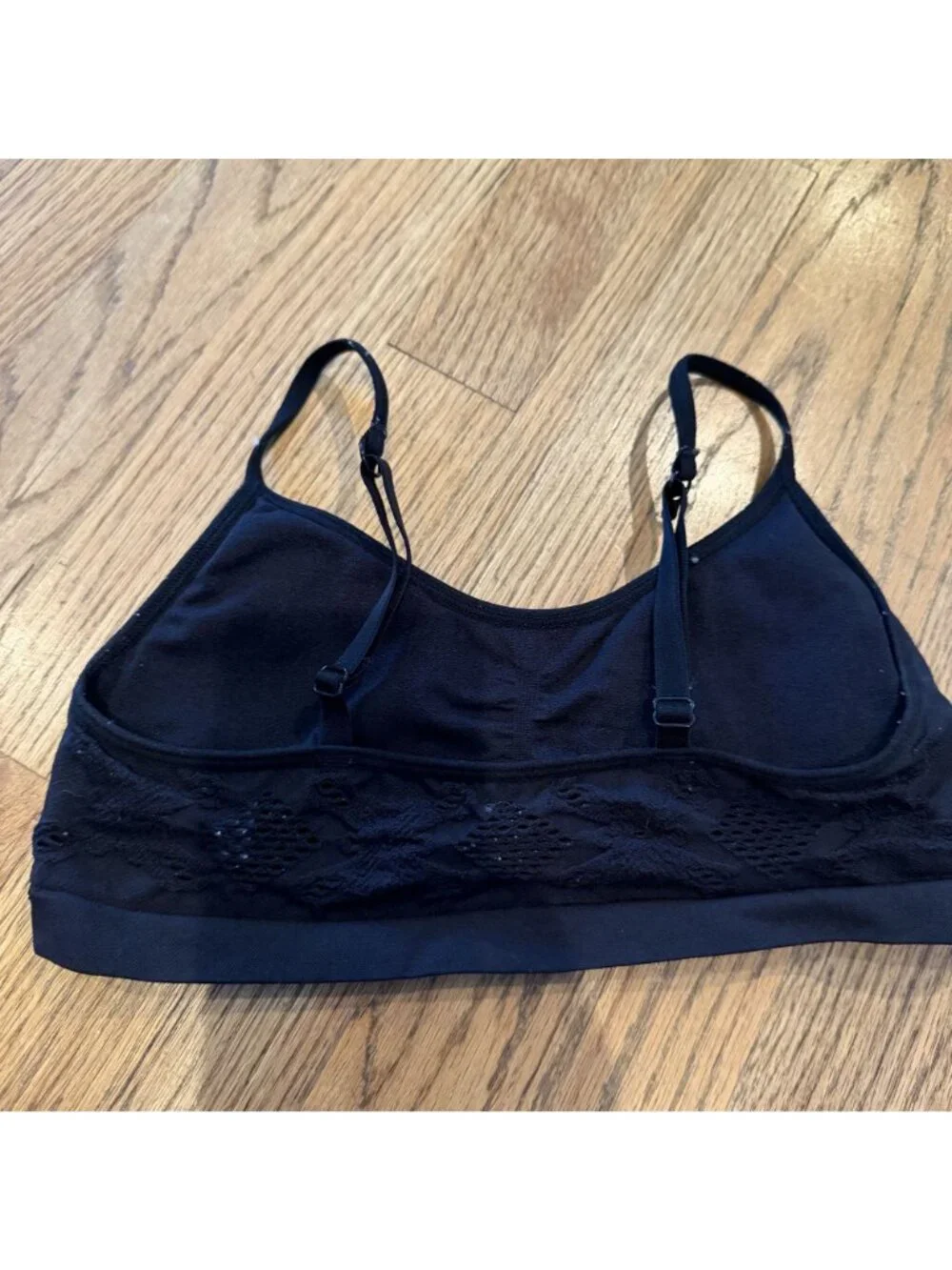Justice oh So Soft girls Black bra size 34